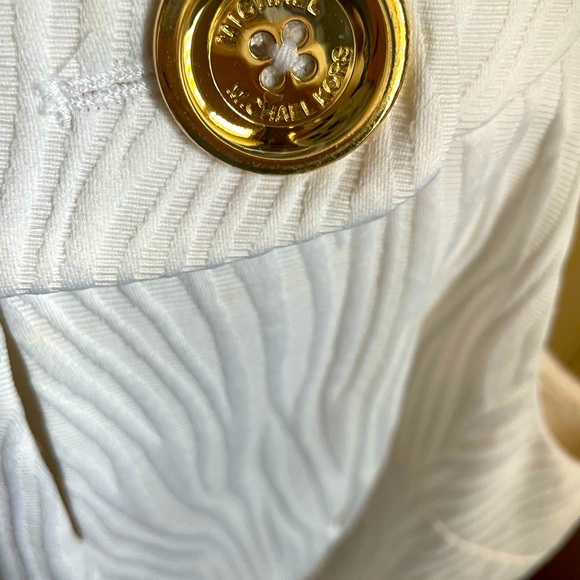 Michael Kors White Dress Size: 4 - Picture 2 of 4